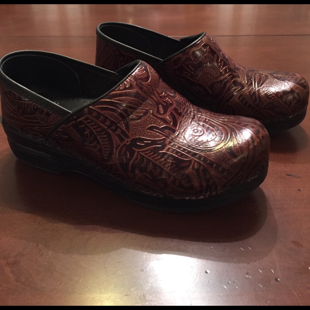 Dansko Leather Clogs - Picture 2 of 5